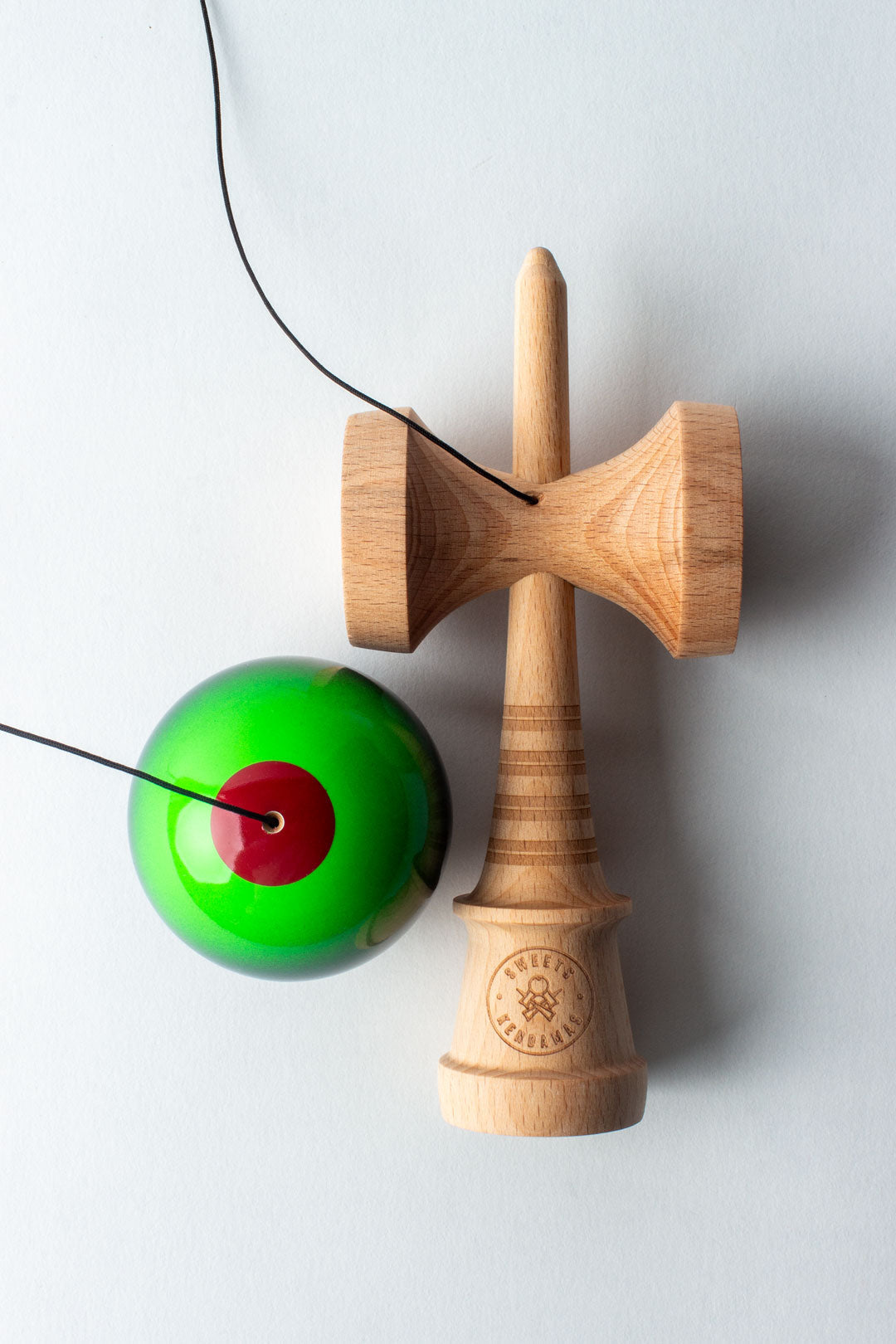 Sweets Kendamas Double Stripe Fade - Green - AMPED