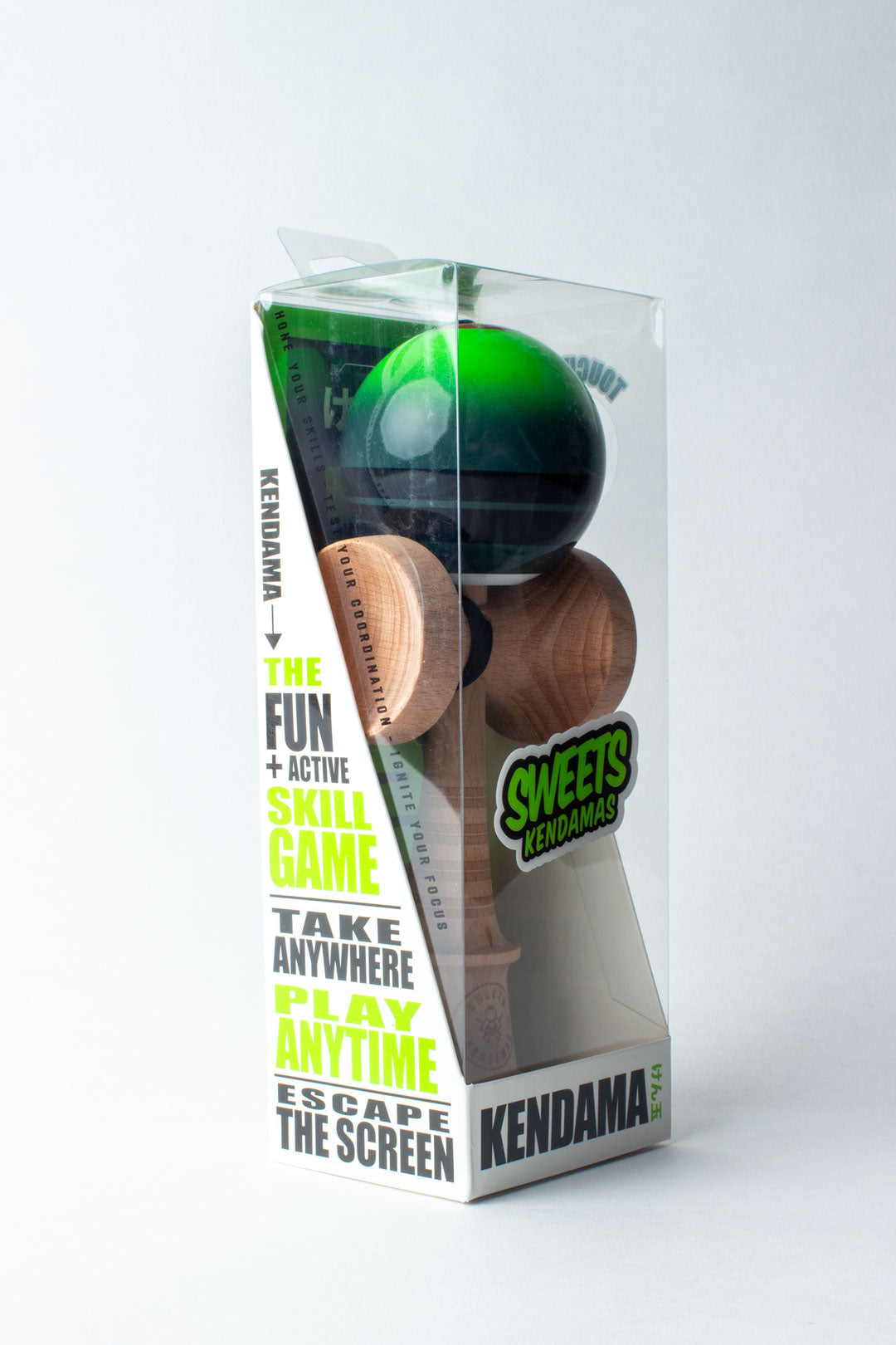 Sweets Kendamas Double Stripe Fade - Green - AMPED
