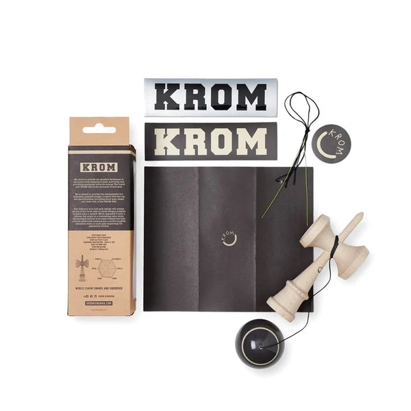 Kendama KROM Originals - GAS CHARCOAL