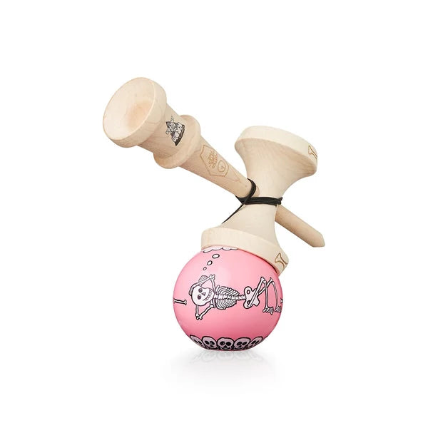 Kendama KROM JODY BARTON - Skeletons Pink