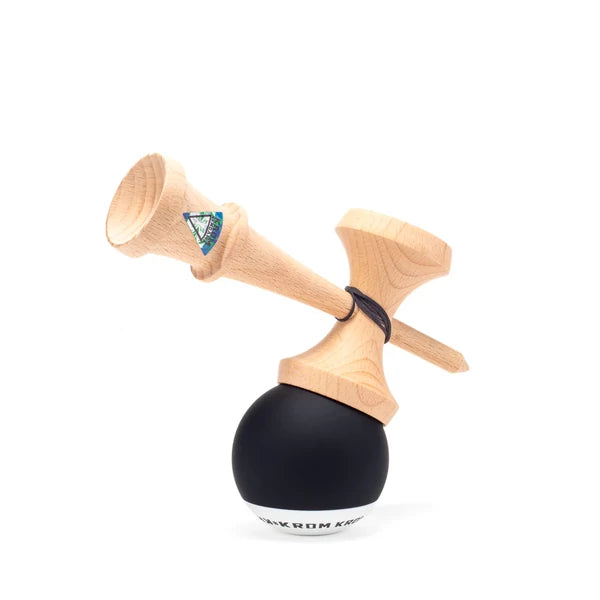Kendama KROM Pop Neagra - RUBBER