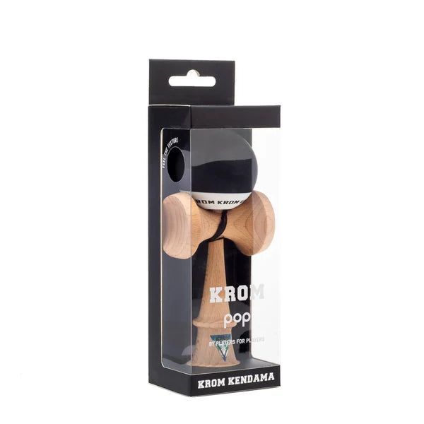 Kendama KROM Pop Neagra - RUBBER