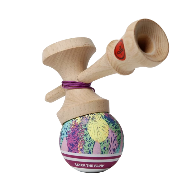 Kendama Europe - Record Aqua - Liquid Love - RUBBER