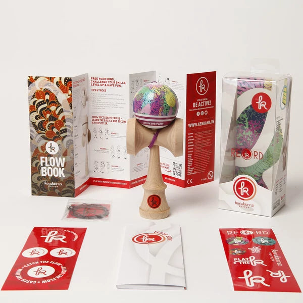 Kendama Europe - Record Aqua - Liquid Love - RUBBER